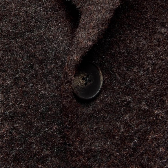 Zara brown wool coat size s - Picture 4 of 7